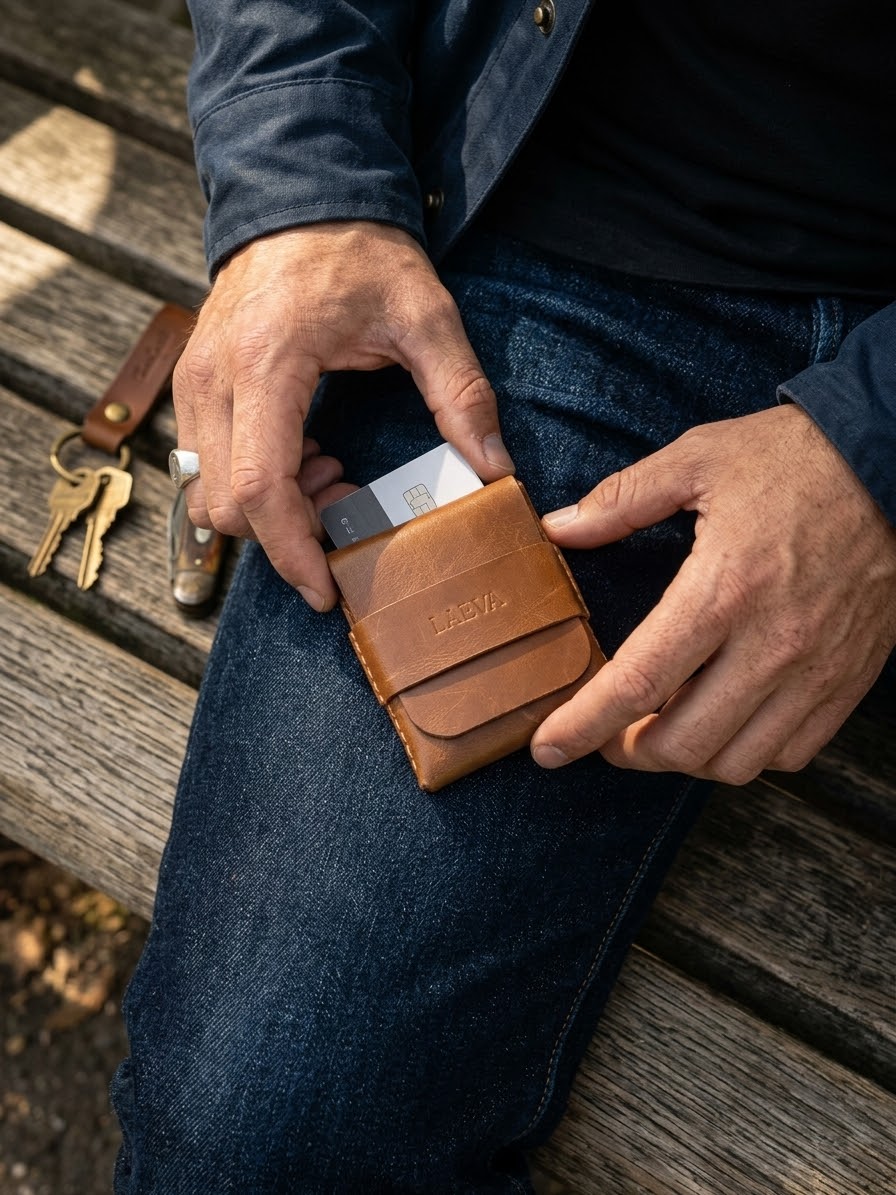 The Currier Wallet | Handcrafted Leather Wallet