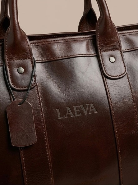 LAEVA Signature Duffle Bag - Brown